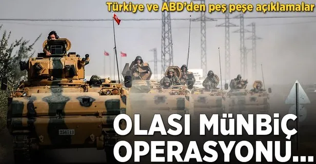 ABD görüşmesi sonrası kritik Münbiç mesajı