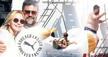 Ece Erkeni gören dönüp bir daha baktı! İşte lüks gulette keyif yapan Ece Erken, oğlu Eymen ve sevgilisi Şafak Mahmutyazıcıoğlu...