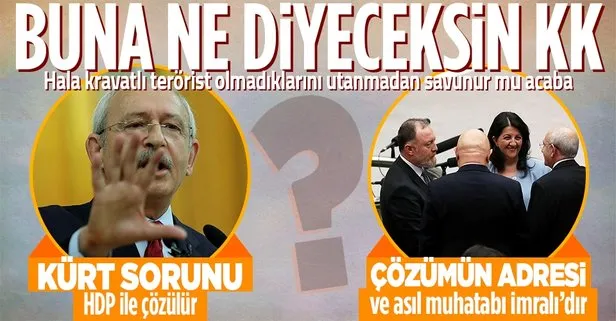 Kılıçdaroğlu’nun Kürt sorunu açıklamasına HDP’den İmralı yanıtı!