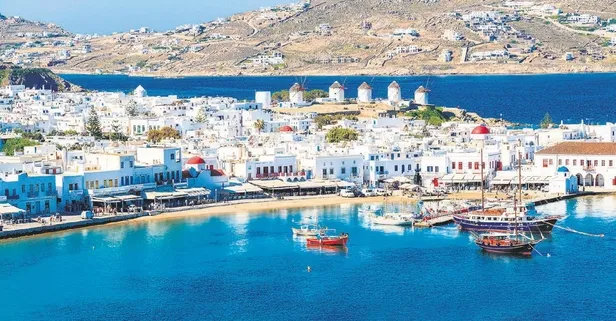 Beyaz Türklerin Yunanistan çıkarması! Mikonos'u ihya ettiler