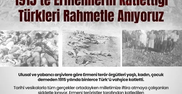 Son dakika: MSB'den 1915 olayları açıklaması