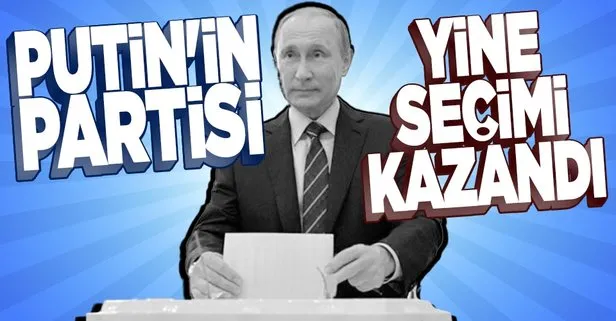 Rusya’da seçimlerden Putin’in partisi birinci çıktı