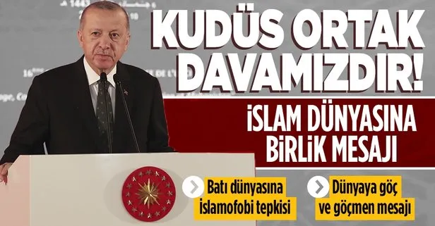 Başkan Erdoğan’dan İSİPAB 16’ncı Konferansı’nda önemli açıklamalar
