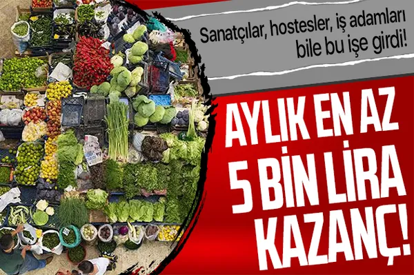 Aylık en az 5 bin lira kazanç! Hostesler, sanatçılar ve iş insanları bile bu işe girdi!-1