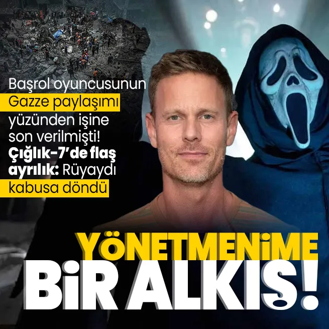 Başrol Melissa Barreranın işine son verilmişti! Çığlık-7nin yönetmeni Christopher Landondan Gazze istifası