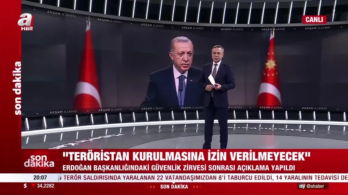 İstanbul’da güvenlik zirvesi sonrası açıklama: ‘’Teröristan kurulmasına izin verilmeyecek’’
