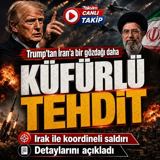 İranın balistik füze saldırısının ardından misilleme! ABD ve Suudi Arabistandan ortak operasyon | Trumptan bir tehdit daha