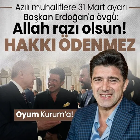 Hakan Ural’dan samimi açıklamalar! “Erdoğan’a memlekete yaptığı eserler için vatandaş olarak minnettarım”