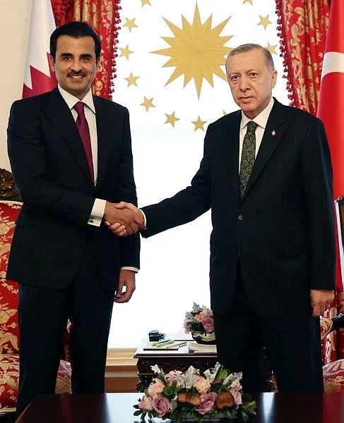 Başkan Erdoğan Katar Emiri Al Sani'yi kabul etti! Türkiye ile Katar arasında imzalar atıldı-5