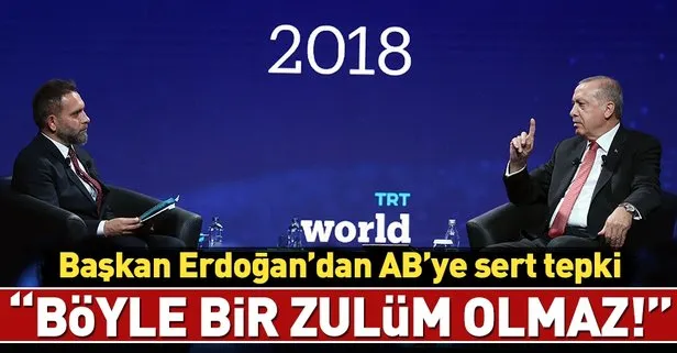 Son dakika... Cumhurbaşkanı Erdoğan’dan TRT World Forumu’nda önemli açıklamalar