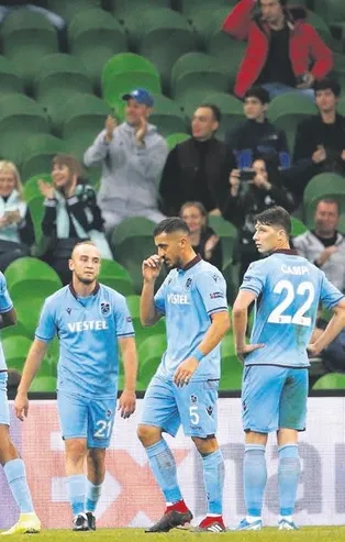 Trabzonspor Krasnodar’a yenildi, gruptan çıkma şansını kaybetti!