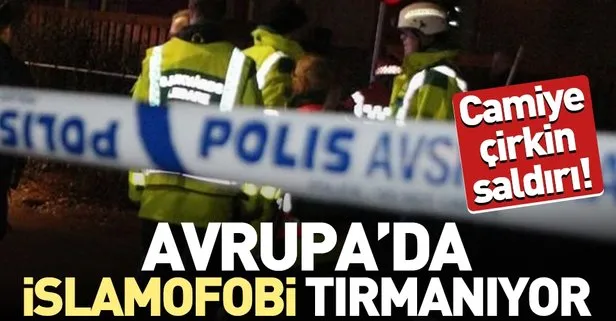 Son dakika: İsveç’te camiye silahlı saldırı