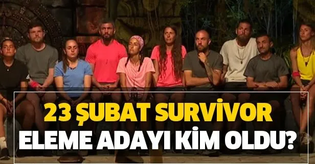 Survivor dokunulmazlık oyununu kim kazandı? 23 Şubat Survivor 2020 eleme adayı kim oldu?