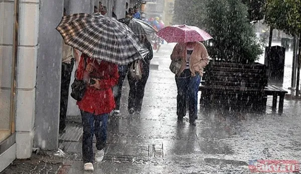 Meteoroloji hafta sonu için uyardı! Kuvvetli sağanak bekleniyor: O illerde sarı kod! - 11