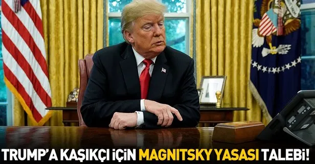 Trumpa Kaşıkçı için Magnitsky Yasası talebi