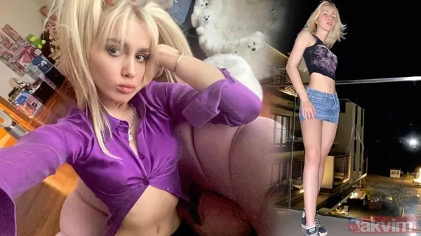 Aleyna Tilki'yi yine tefe koydular 'yeter artık Aleyna!' Göbeğini açtığı fotoğrafı paylan Aleyna Tilki... - 1