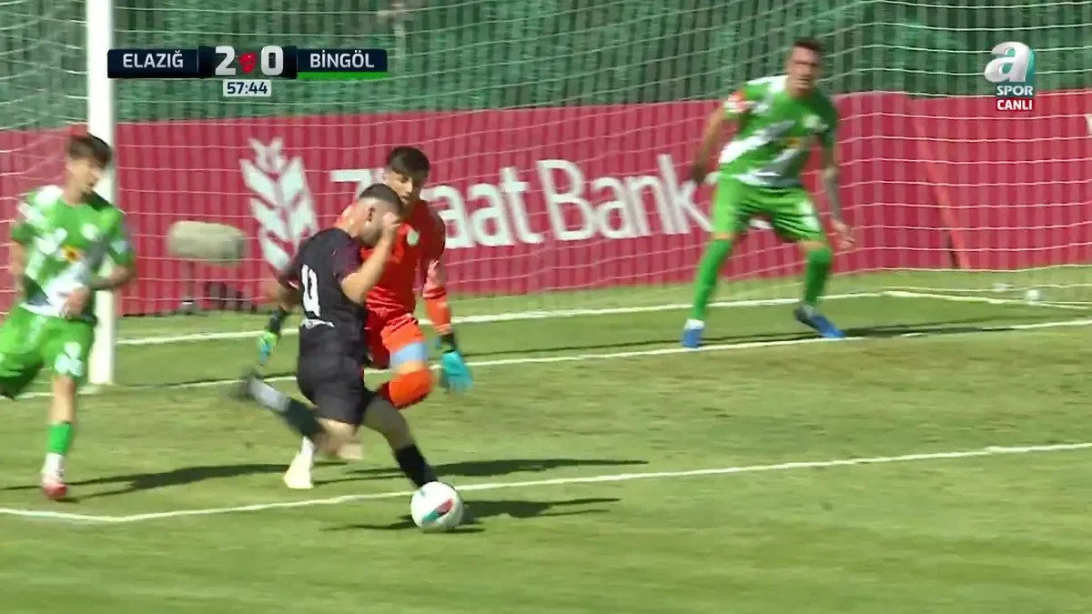 GOL | 23 Elazığ FK 2-0 12 Bingöl Spor | DK: 57 Sedat Peker