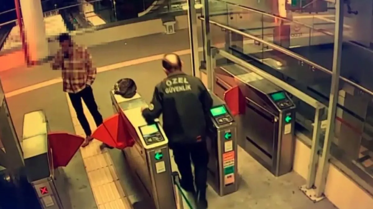 Marmaray’da güvenlik görevlisi tartıştığı yolcuyu vurdu!