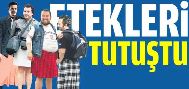 Etekleri tutuştu