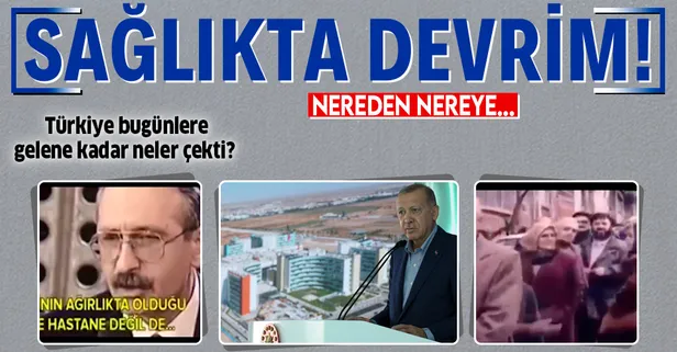 Son dakika: İletişim Başkanı Fahrettin Altun paylaştı: İşte 18 yılda gerçekleşen sağlık devriminin görüntüleri