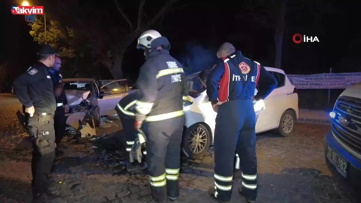 Edirne’de trafik kazası: 4 yaralı