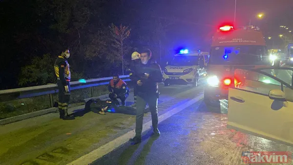 Adana Pozantı'da aşırı hız yapan TIR, kırmızı ışıkta bekleyen araçlara çarptı: 1 ölü, 4 yaralı - 13