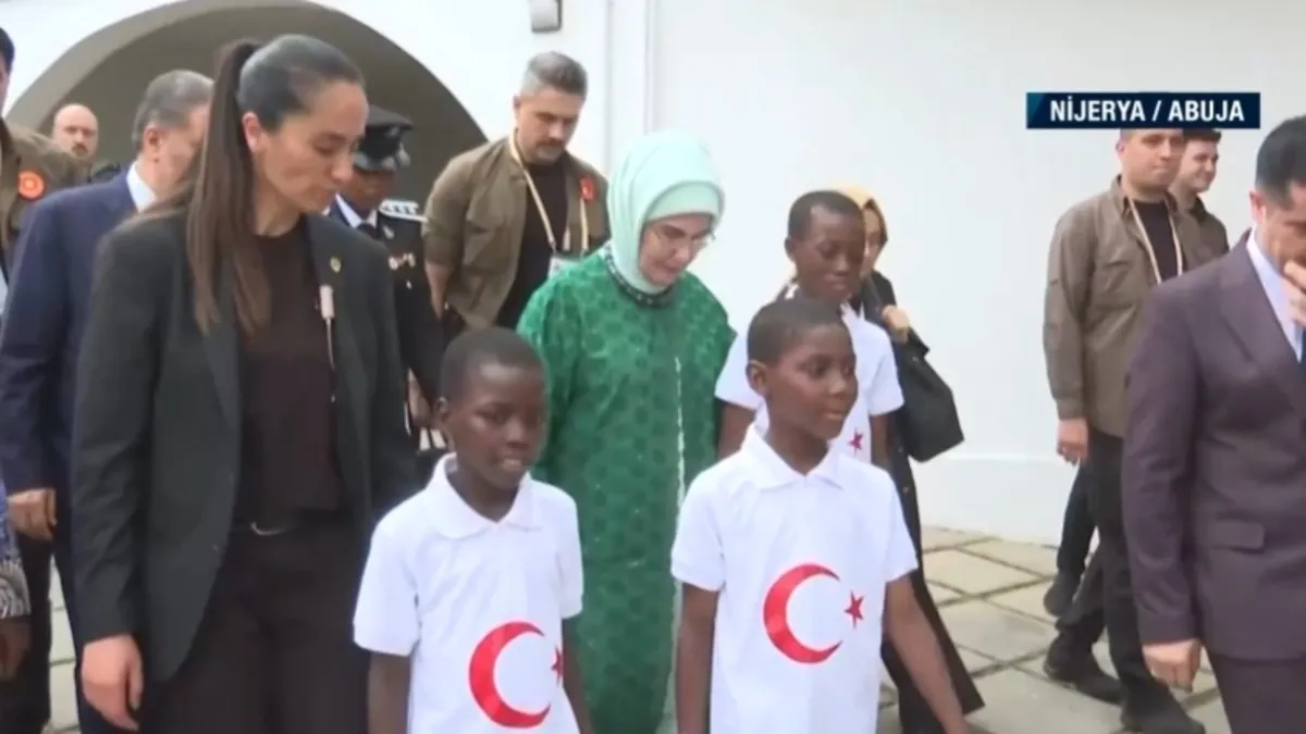 Emine Erdoğan Nijerya'da temaslarda bulundu!