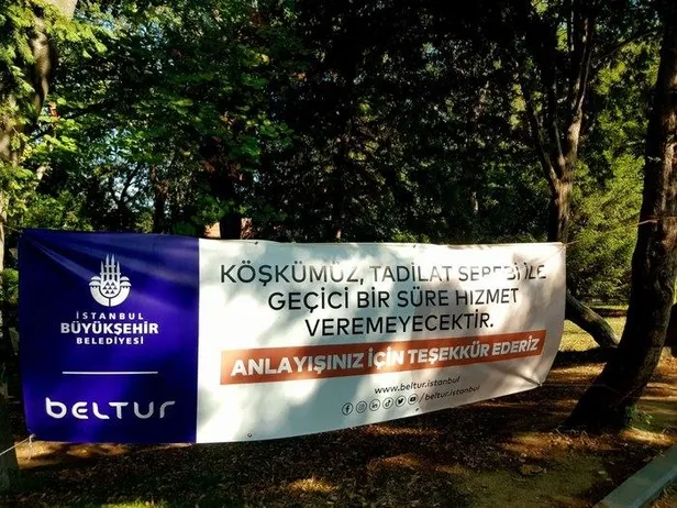 CHP'li İBB'nin ilgisizliği yüzünden Yıldız Korusu can çekişiyor! Elektrik yok mermerler kırık-5