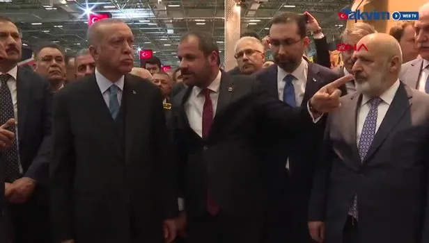 Başkan Erdoğan 14. Uluslararası Savunma Sanayi Fuarı'nı gezdi