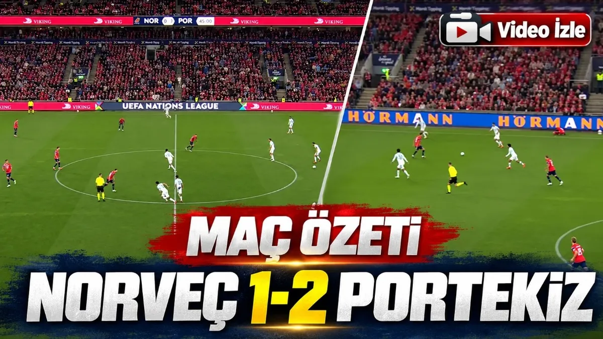 Portekiz, Norveç deplasmanında 2-1 kazandı | Maç özeti