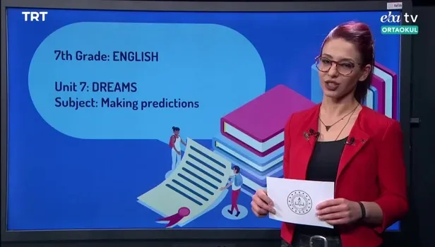 7. Sınıf - İngilizce Dersi! Konu: Dreams - Making Predictions (25 Mart 2020 Çarşamba)
