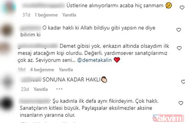 Demet Akalın önce “Kuzum geldi” deyip duyurdu! Ardından depreme sessiz kalan sanatçılara tepki gösterdi! Sosyal medyadan destek yağdı - 8