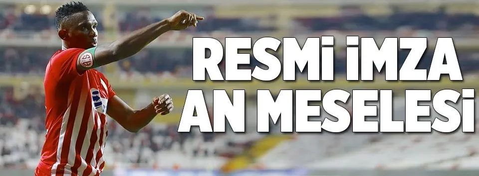 Eto'o artık Kartal gibi