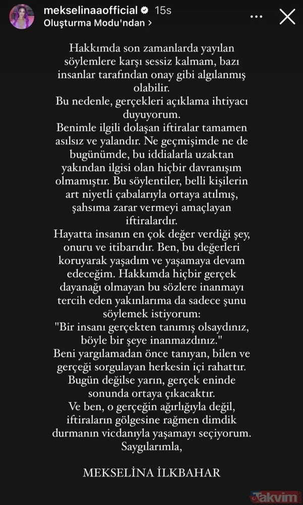 Müge Anlı şoke olmuştu! Mekselina İlkhabar'dan haber var! Sosyal medya hesabından paylaşım yaptı - 6