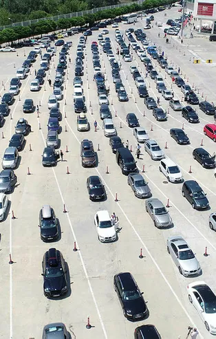 Kapıkule Gümrük Kapısı'nda rekor kırıldı