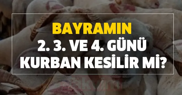 kurban kesim vakti saati ne zaman biter