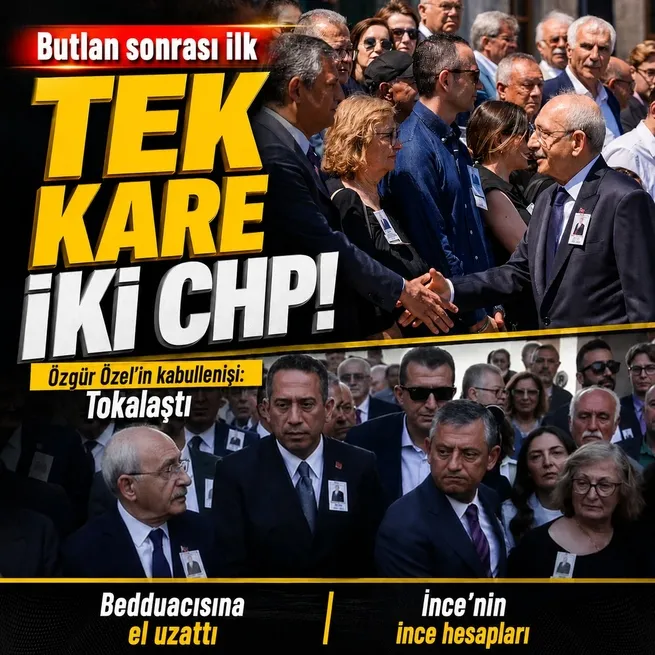CHPde mutlak butlan sonrası ilk! Kılıçdaroğlu ve Özgür Özel yan yana: Ali Mahir Başarır ile zoraki temas