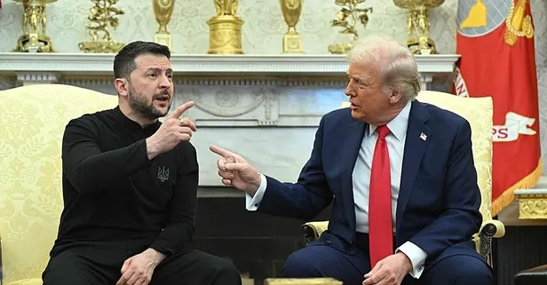 ABD Başkanı Trump ve Zelenskiy ile kameralar önünde tartıştı: Anlaşmalar iptal edildi