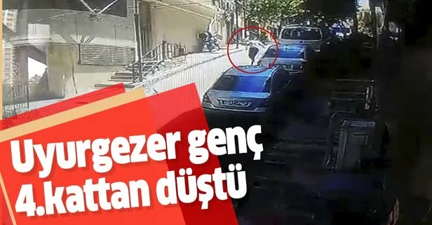 İstanbul Şişli’de uyurgezer gencin ölümden döndüğü inanılmaz anlar