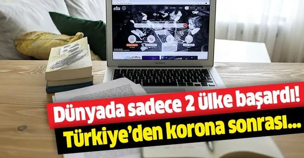 Türkiye dünyada iki ülkeden biri oldu! Koronavirüs sonrası eğitim seferberliği