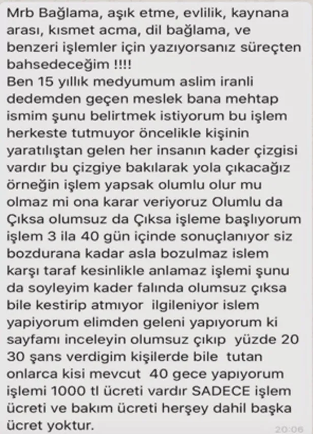 1616321718686.jpg Sosyal medyanın sahte medyumlarından akılalmaz yöntem! 15 günde aşık etmek 4 bin lira-5