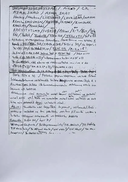 Tutuklu binbaşının üzerinde gizemli not-15
