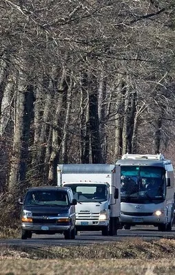 Maryland'da hareketli saatler yaşandı!