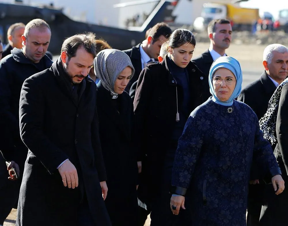 Emine Erdoğan, Siirt'teki maden faciası bölgesinde-6