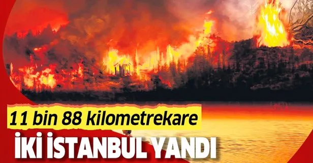 İki İstanbul yandı
