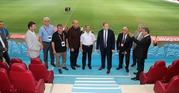 Trabzon Valisi Yücel Yavuz Trabzon’da oynanacak Türkiye-Rusya maçı öncesi açıklamalarda bulundu