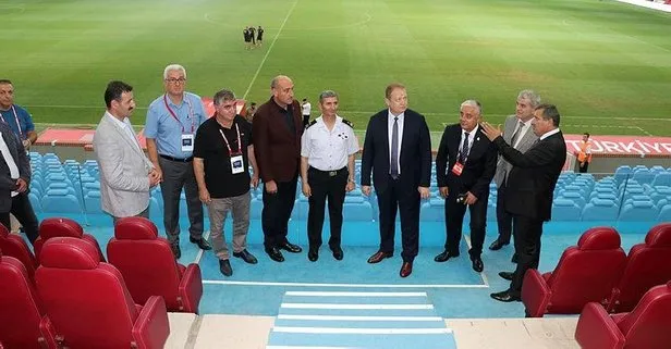 Milli maç öncesi Trabzon Valisi Yücel Yavuz açıklamalarda bulundu