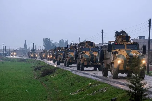Rusya ve Türkiye, Tel Rıfat'ta ortak devriye gerçekleştirildi