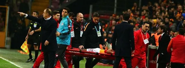 Galatasaray’da şok sakatlık!