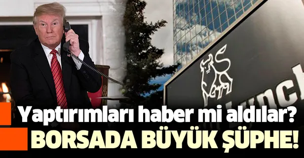 ABD'li Citi ve Merrill Lynch, Trump'ın yaptırımlarını önceden haber mi aldı?